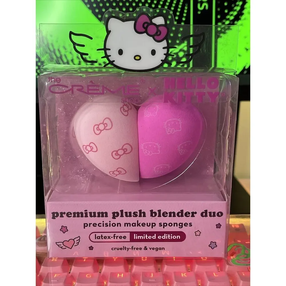 The Creme Shop x Sanrio Hello Kitty Premium Plush Blender Duo Pink Bow LE